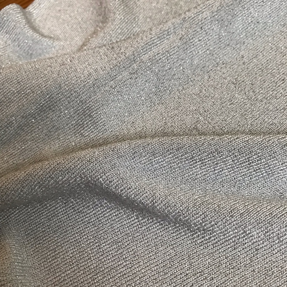Loft Light Grey/ Silver Shimmer Tank Top - Picture 5 of 5